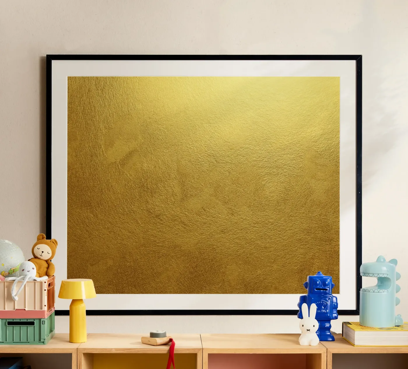 Gold Rush poster by Tamsen Art