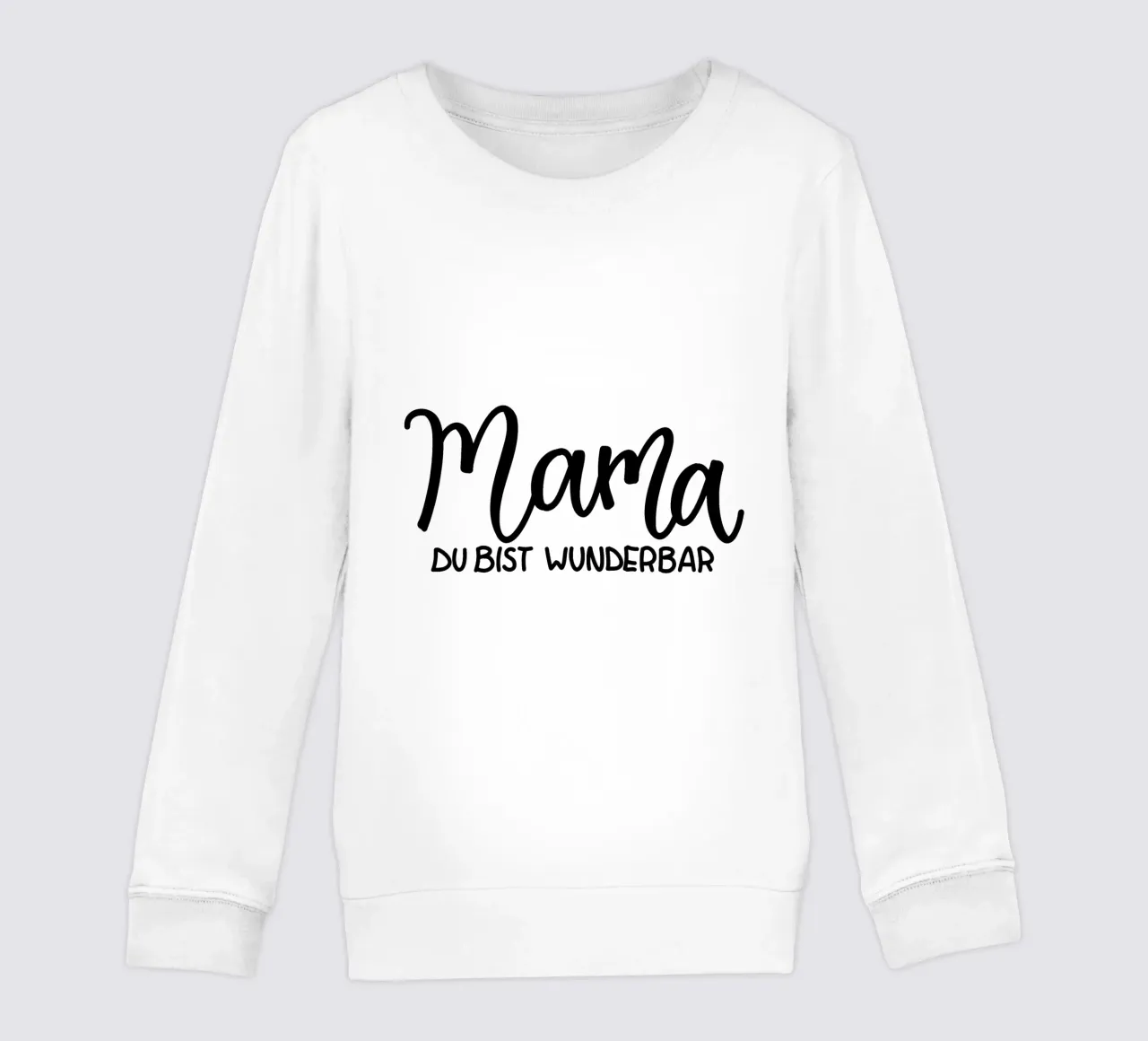 Mama du bist wunderbar felpa bambino da Letters of Love