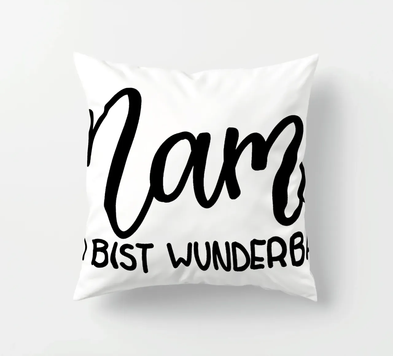 Mama du bist wunderbar cuscino da Letters of Love