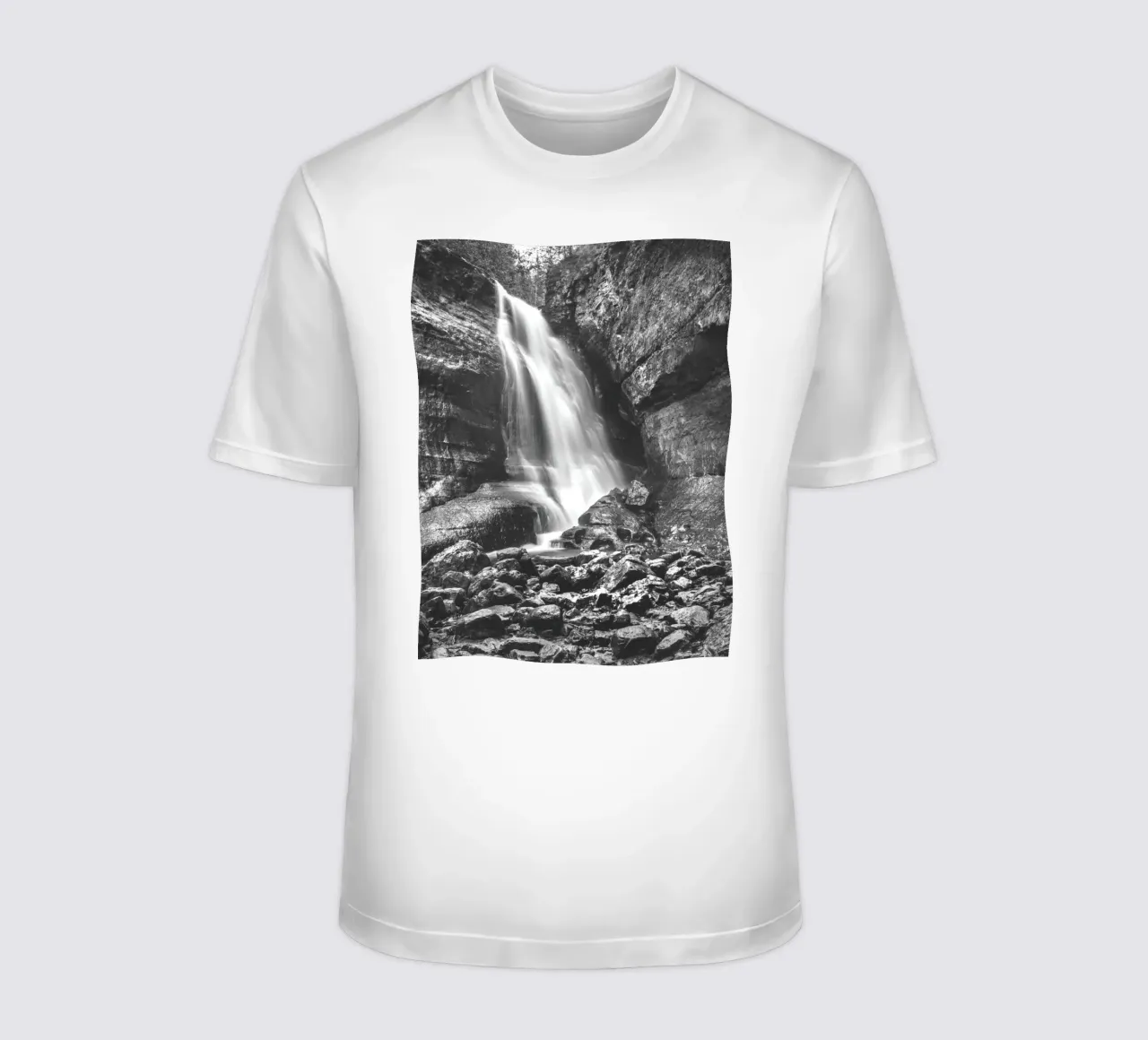 Cascate dei Minatori Mono t-shirt da Dave Hare Photography