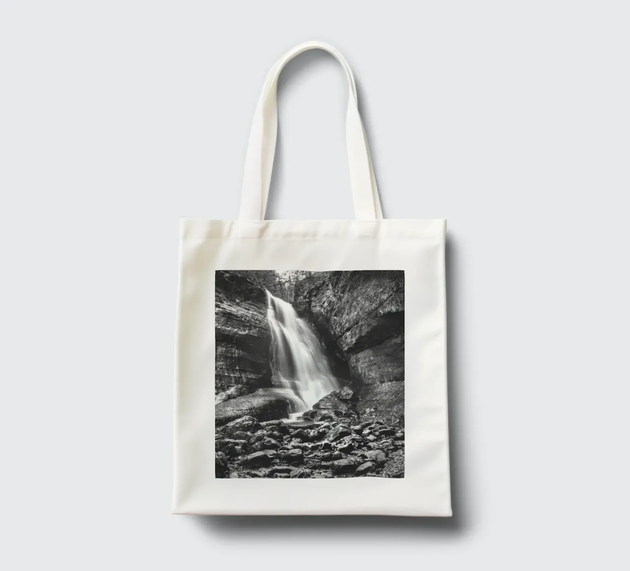 Cascate dei Minatori Mono borsa in juta da Dave Hare Photography