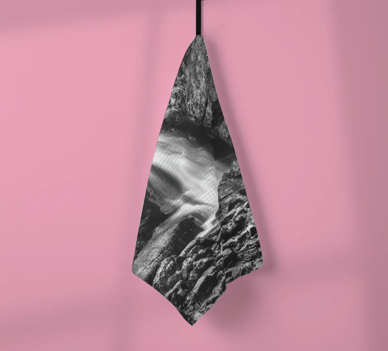 Cascate dei Minatori Mono canovaccio da cucina da Dave Hare Photography