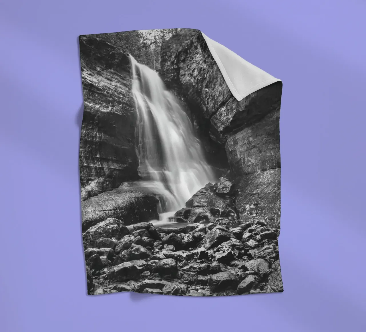 Cascate dei Minatori Mono coperta in pile da Dave Hare Photography
