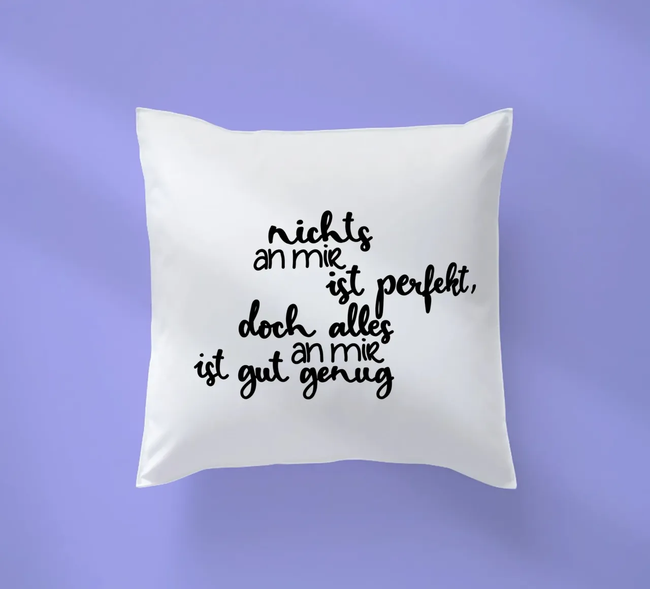 Perfekt unperfekt cuscino da Letters of Love