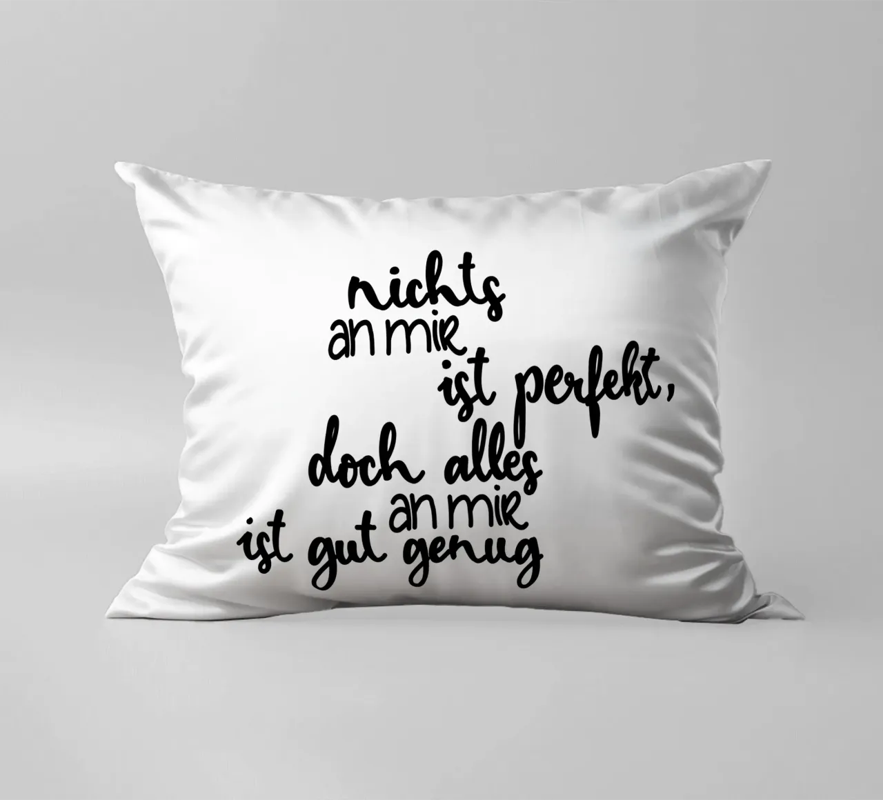 Perfekt unperfekt cuscino da Letters of Love