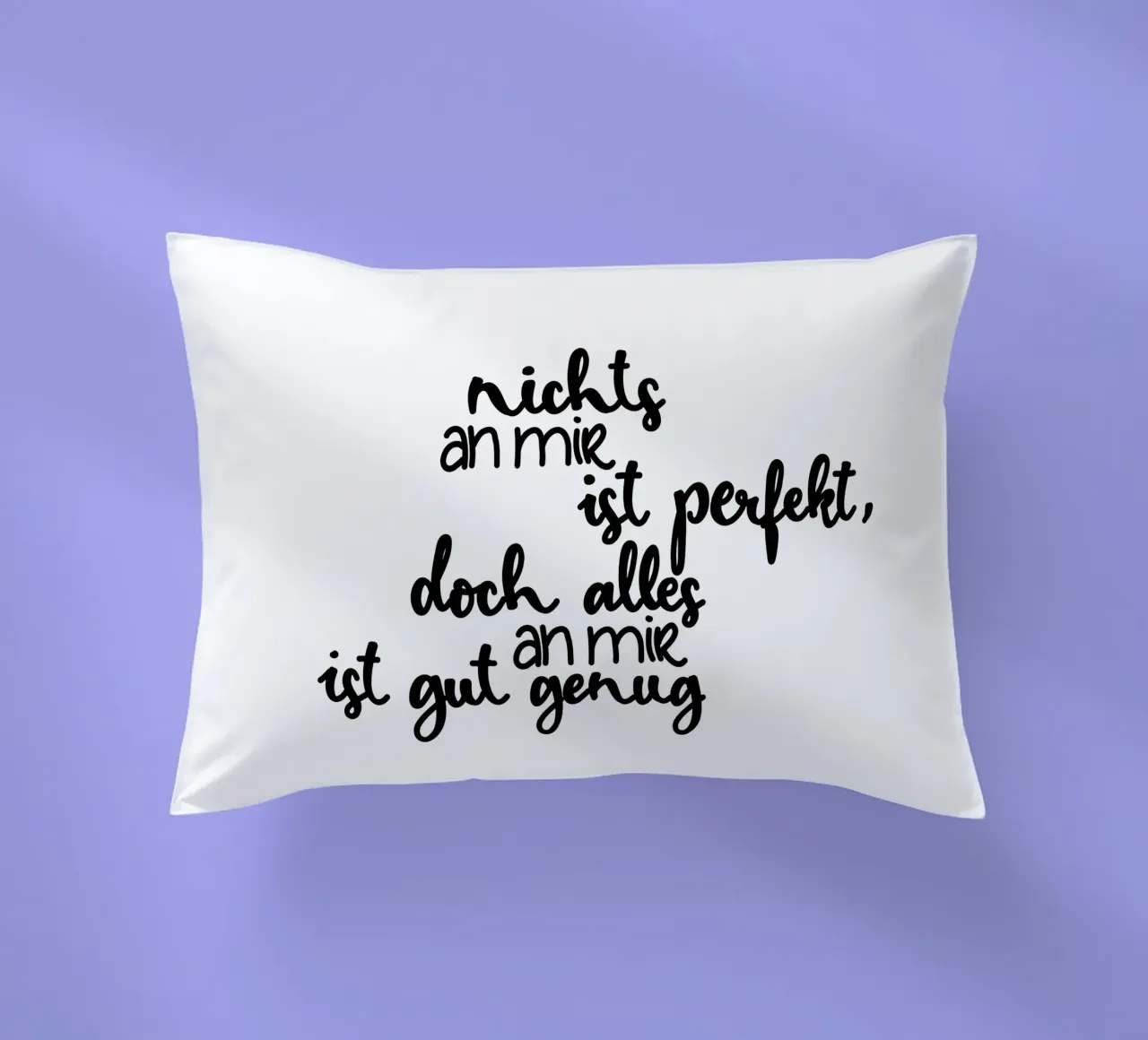 Perfekt unperfekt cuscino da Letters of Love