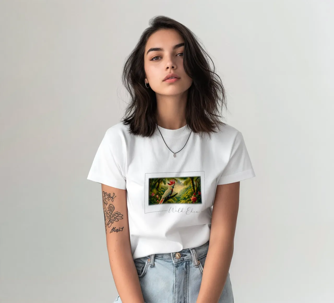 CACATOI t-shirt da RUBIANT ART