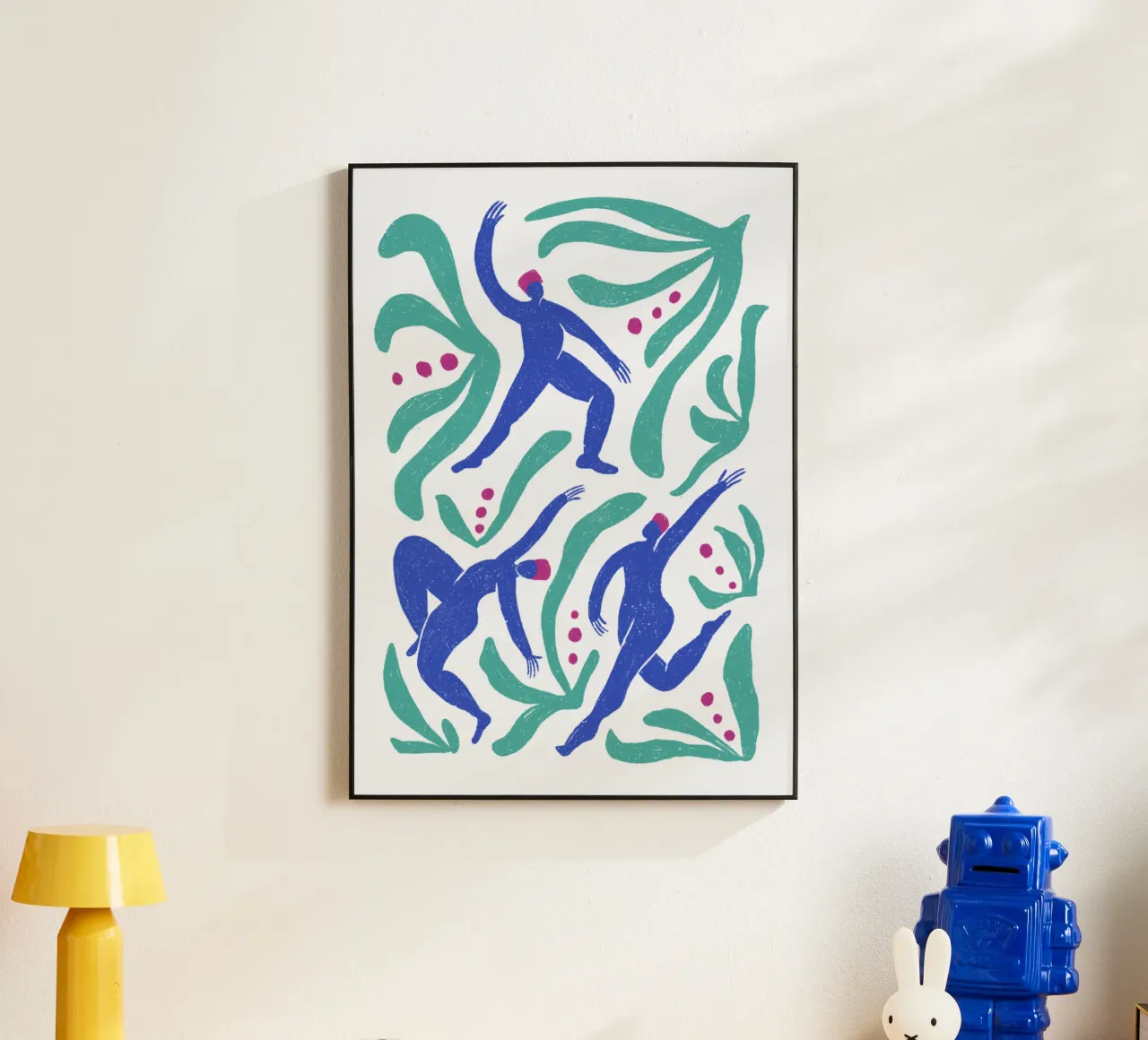 Dancing people alluminio dibond da Studio Fiamma