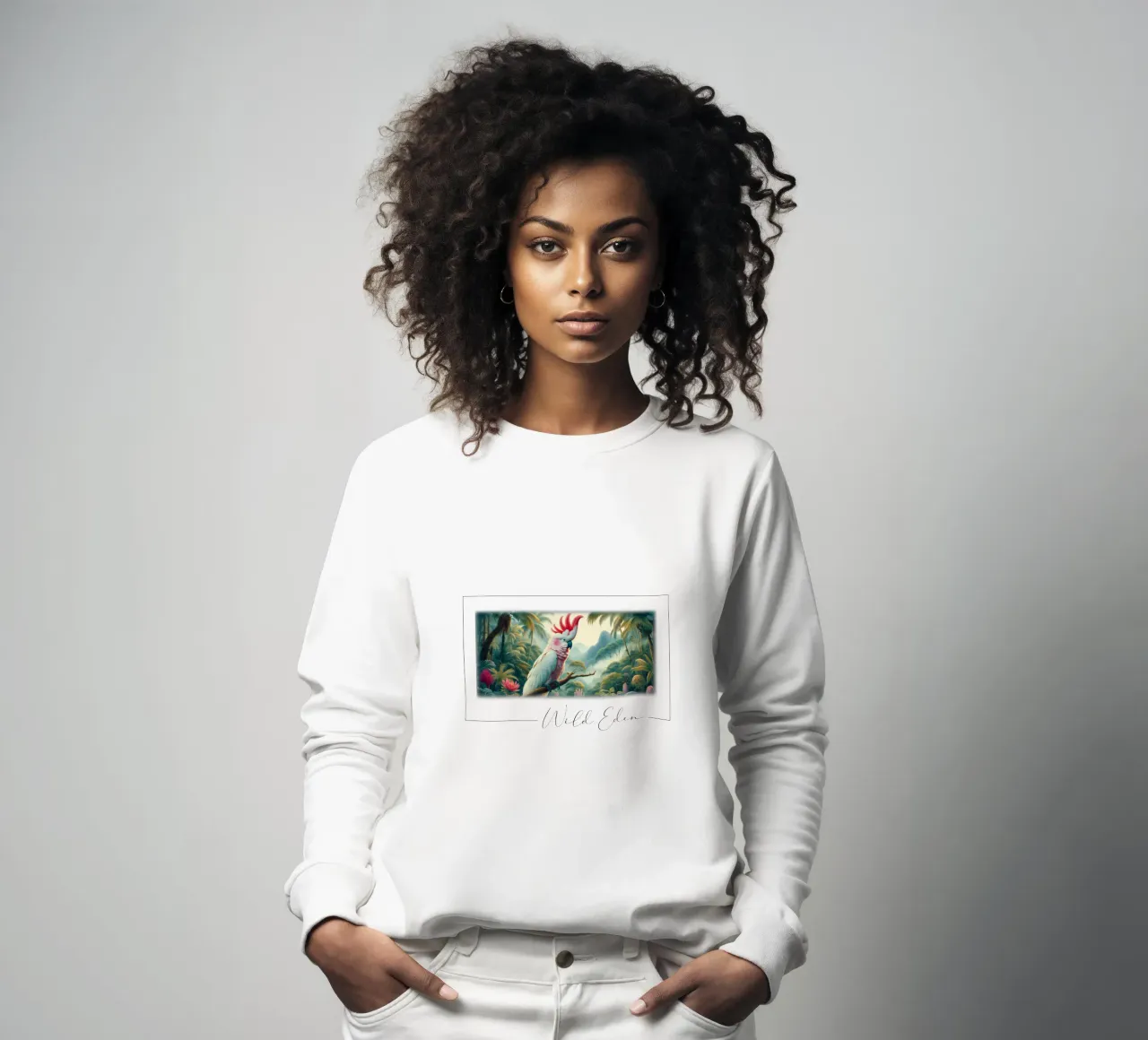 CACATOES sweatshirt by RUBIANT ART