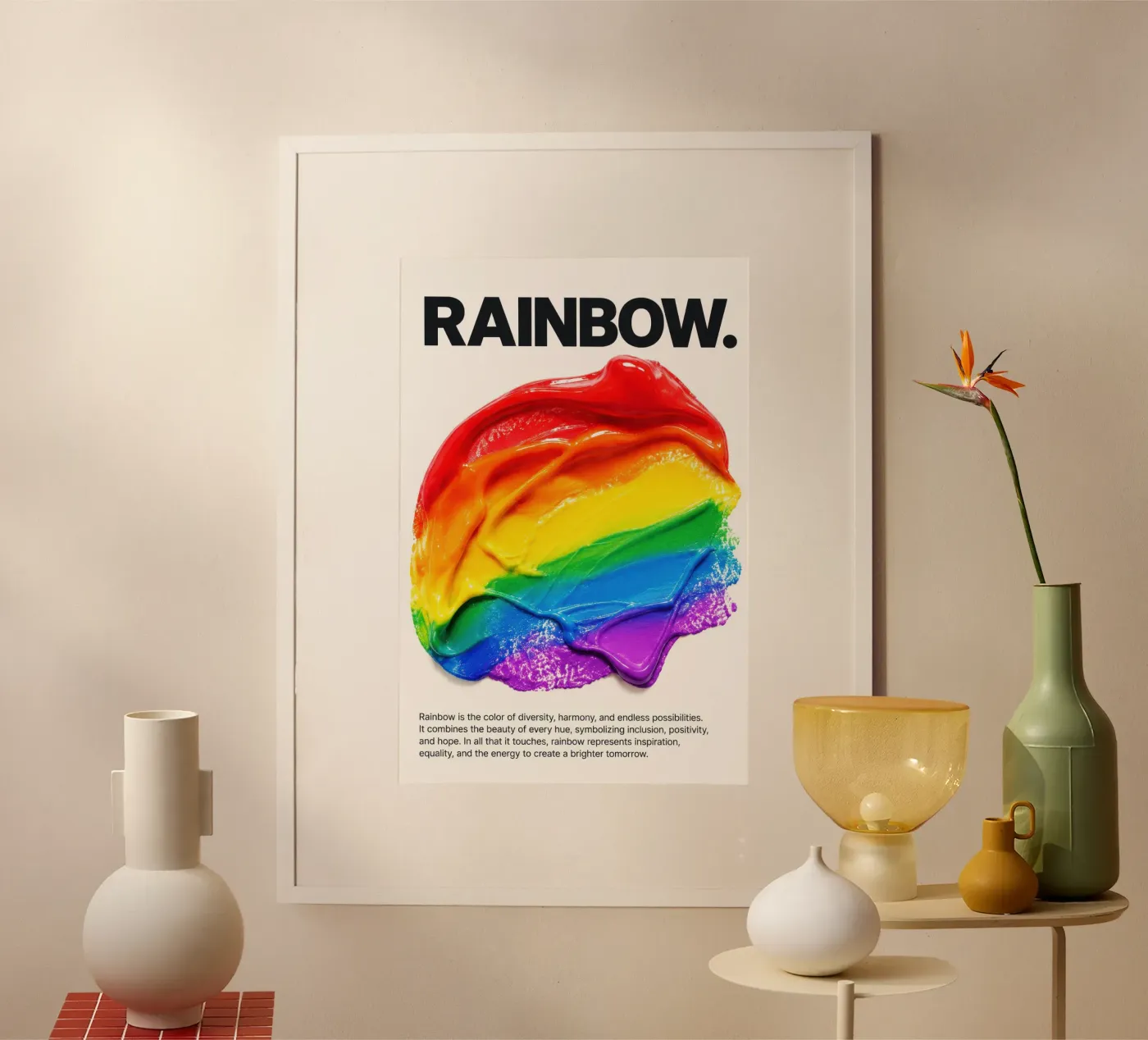 Arcobaleno poster da Emiliarts