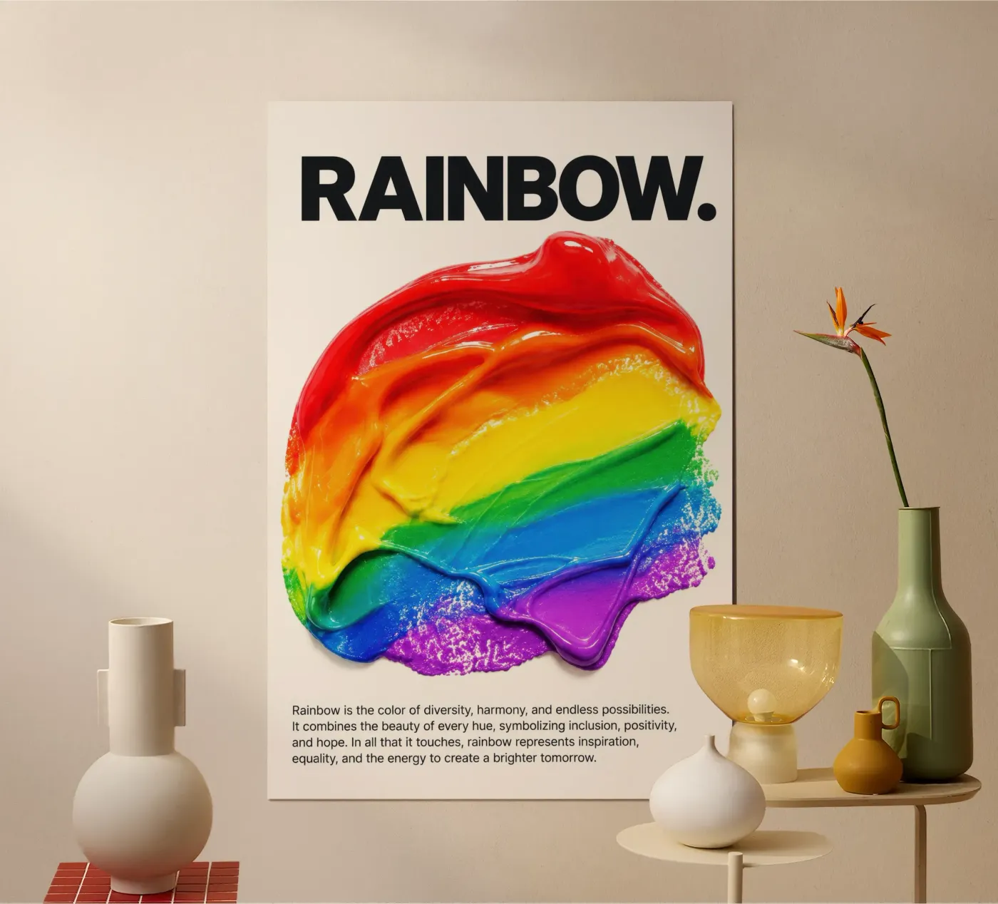 Arcobaleno poster da Emiliarts