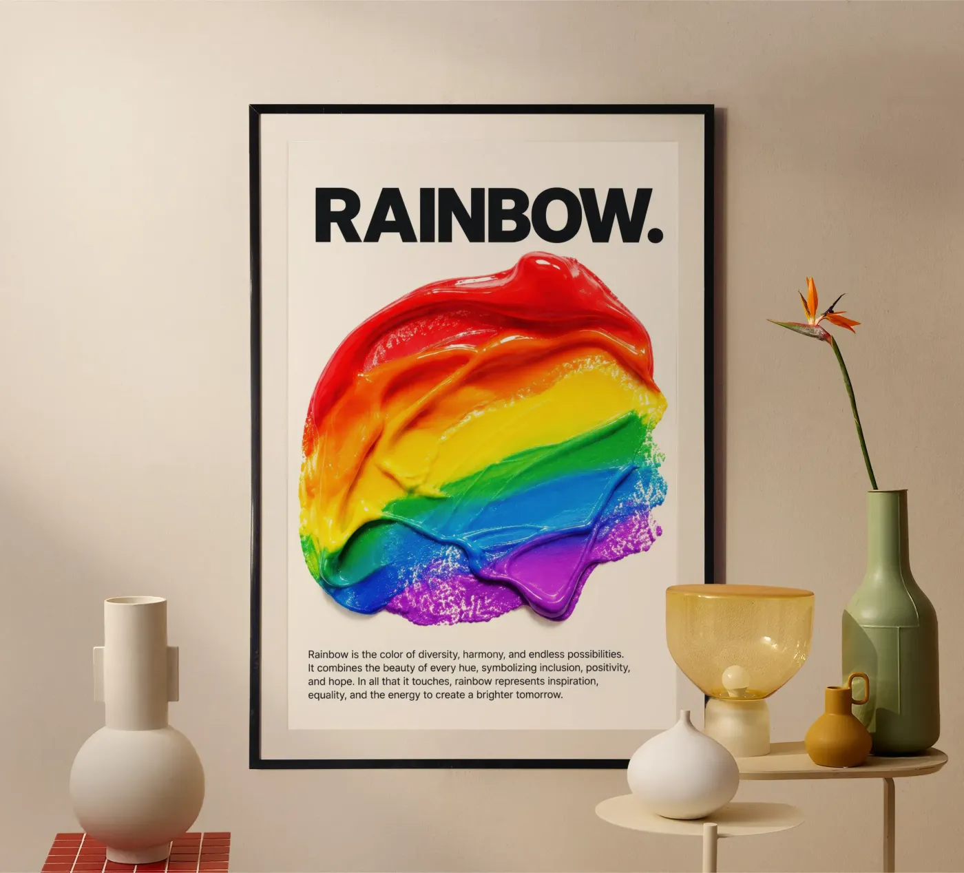 Arcobaleno poster da Emiliarts