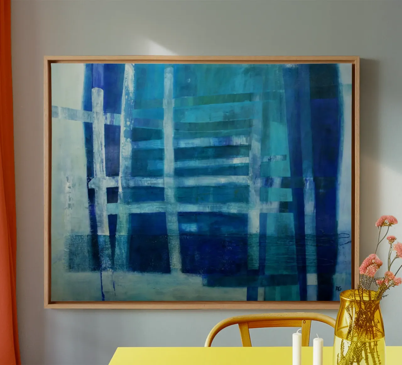 Perspective canvas by Anita Gewald