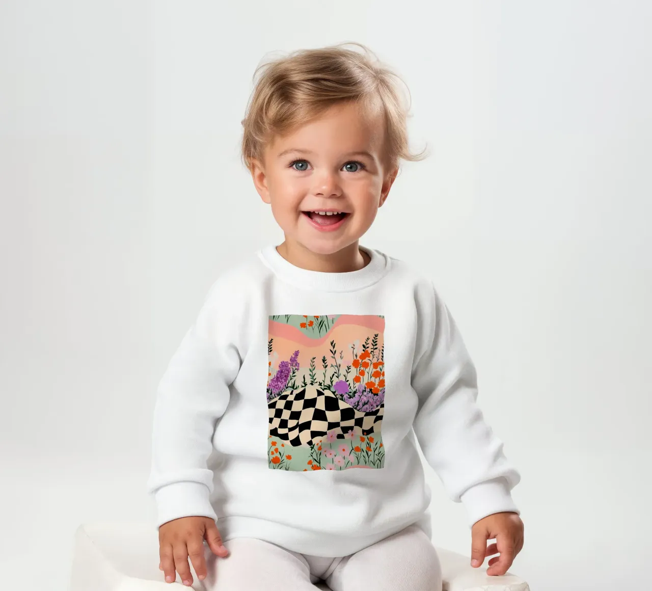 Wonderland No 1 felpa neonato da treechild
