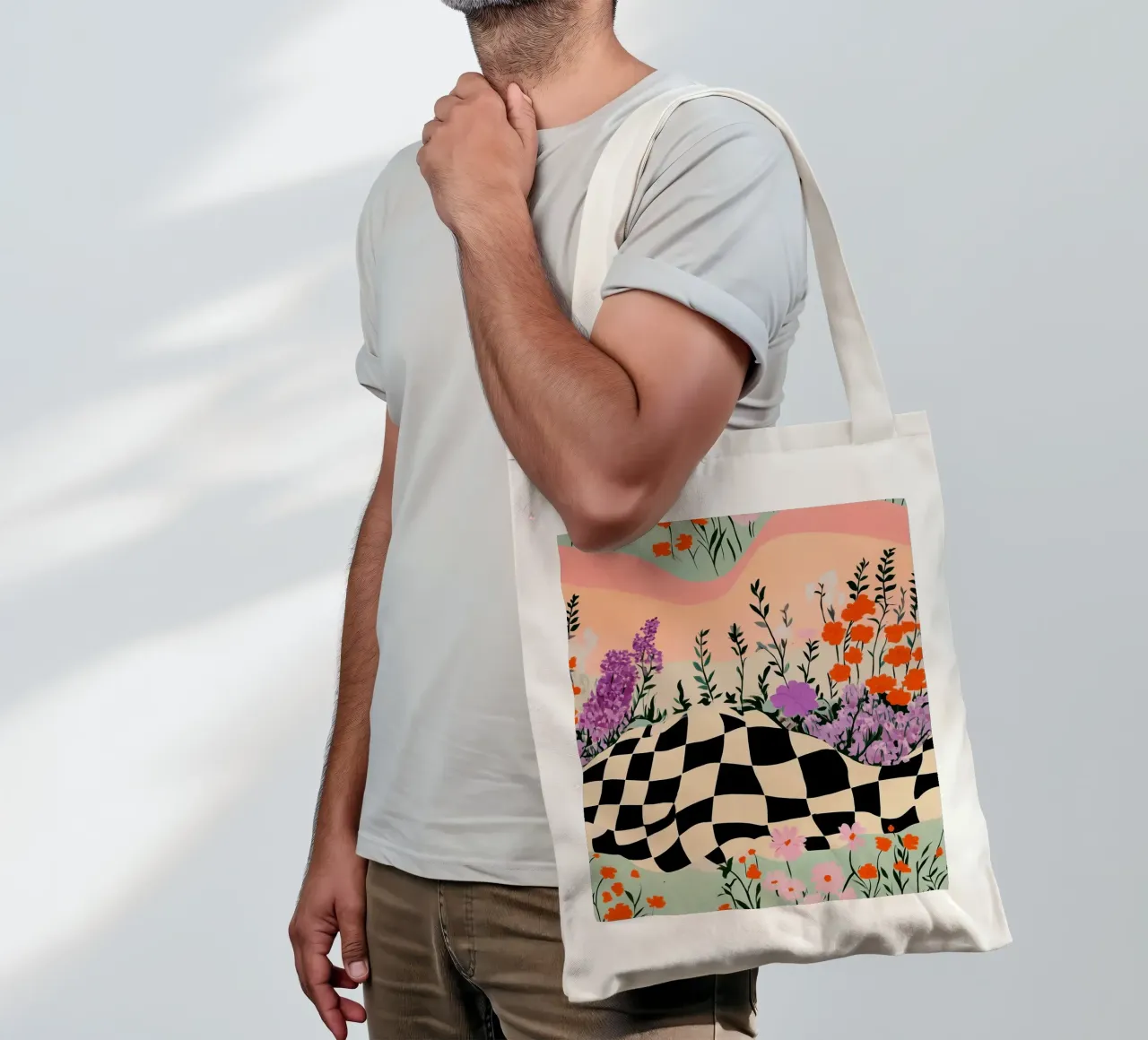 Wonderland No 1 borsa in juta da treechild