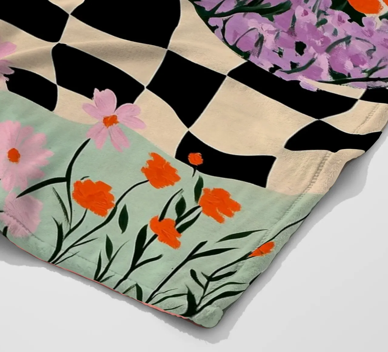 Wonderland No 1 coperta in pile da treechild