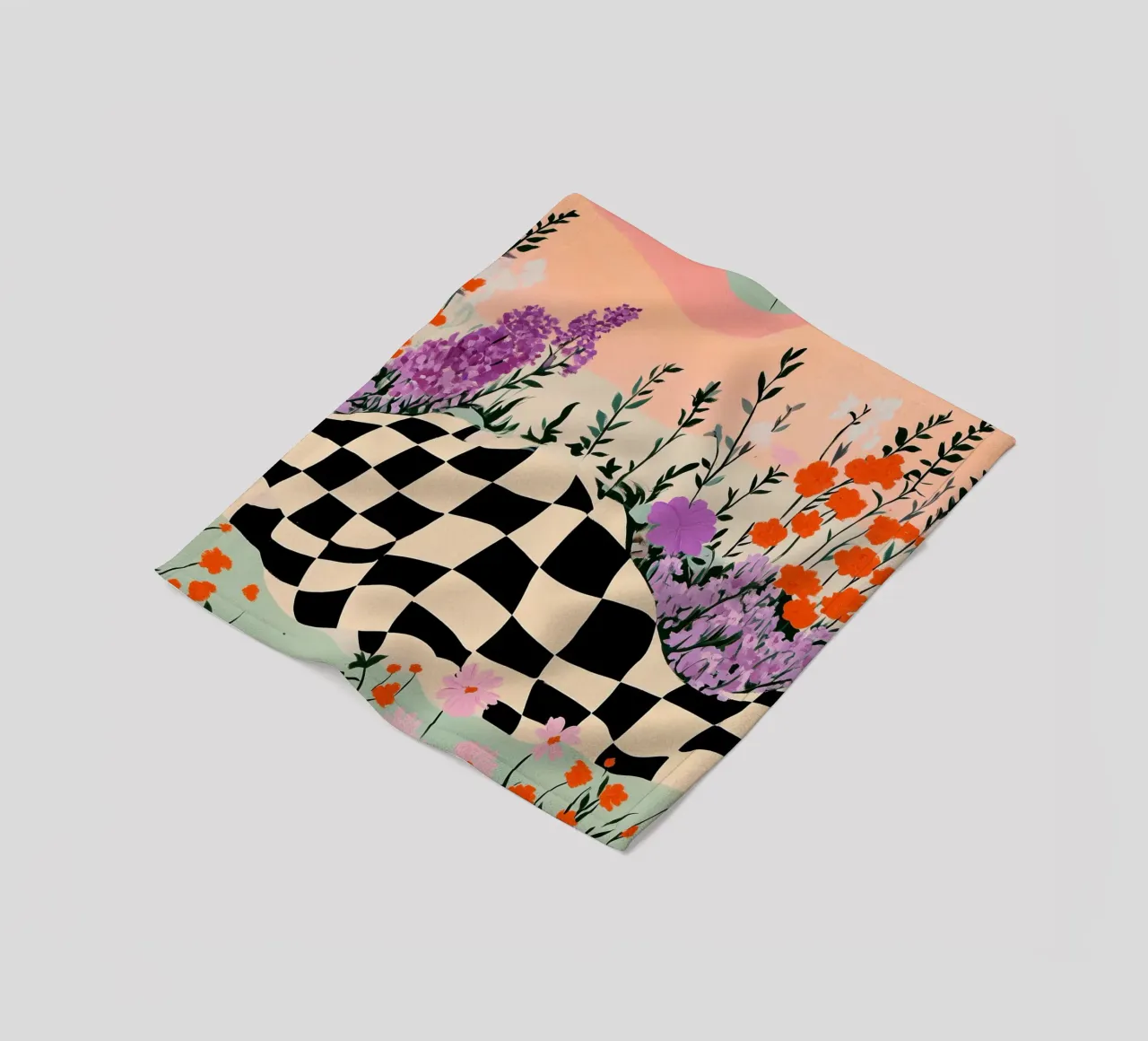 Wonderland No 1 coperta in pile da treechild