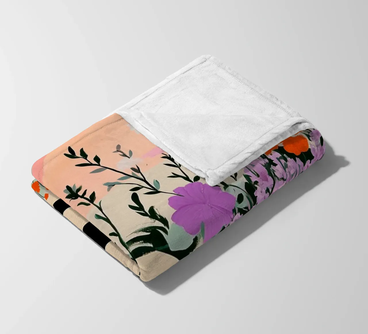 Wonderland No 1 coperta in pile da treechild