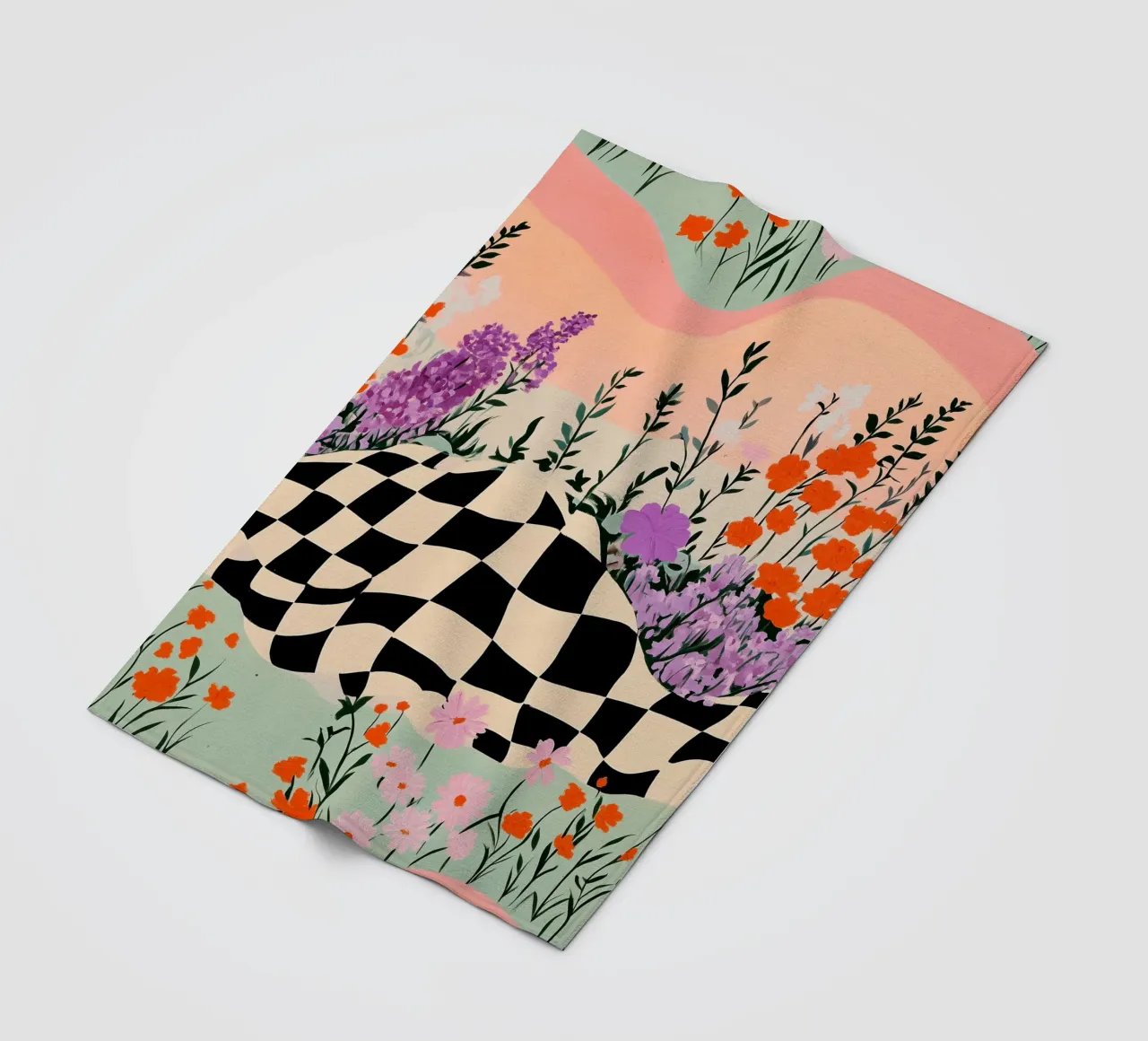 Wonderland No 1 coperta in pile da treechild