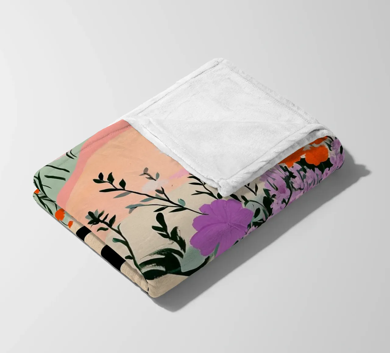 Wonderland No 1 coperta in pile da treechild