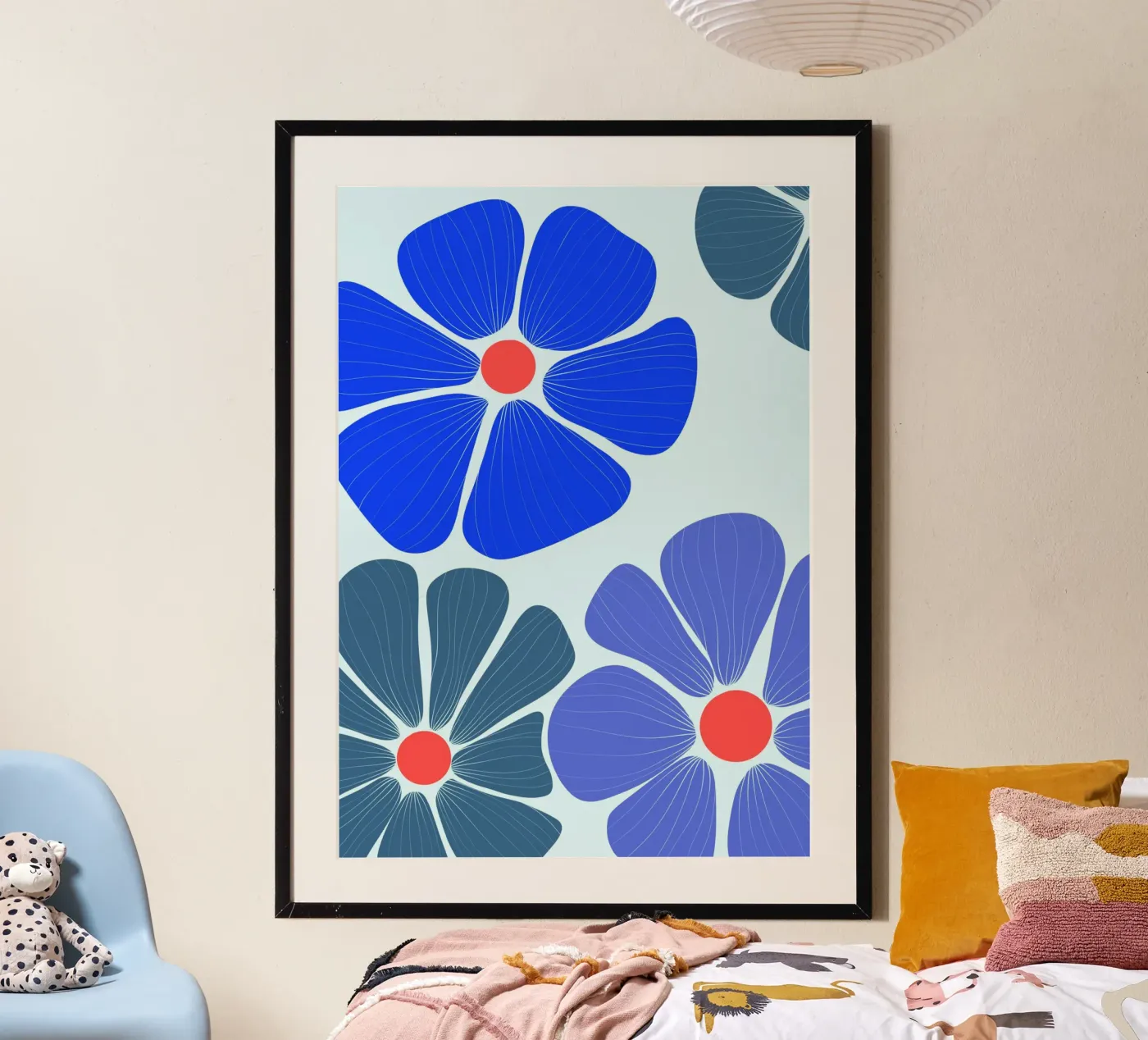 flowers poster da by elle arts moments