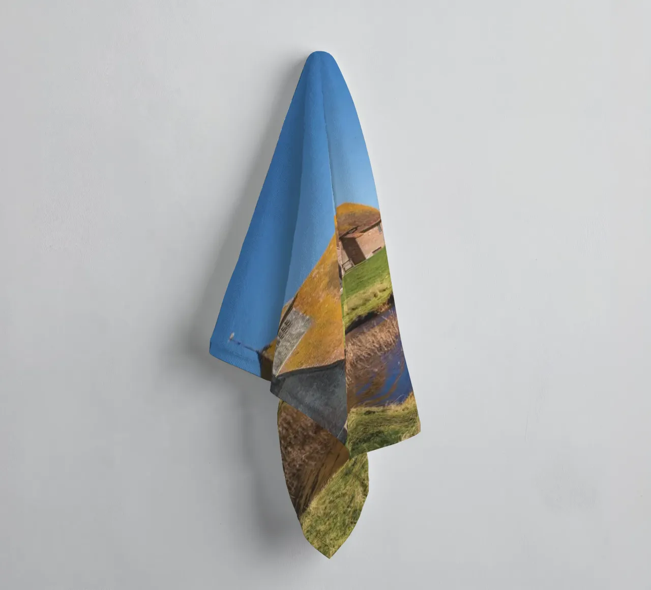 Tommaso a Becket asciugamano da bagno da Dave Hare Photography