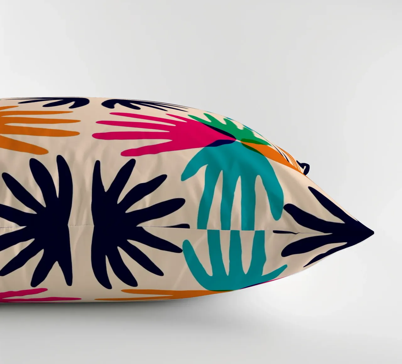 Hands abstract tile cuscino da Studio Fiamma