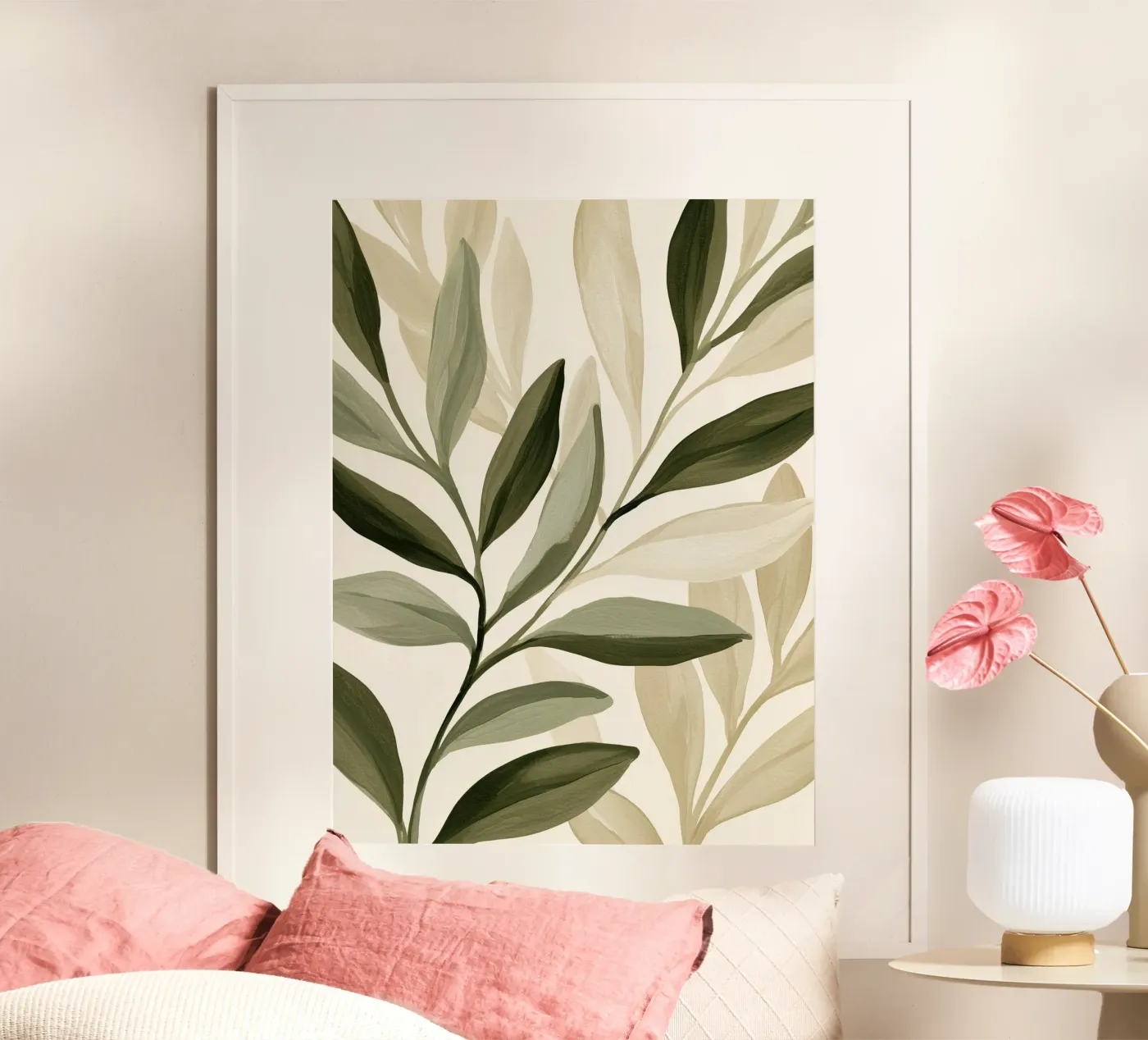 Minimal Olive Branch Study poster da Verse