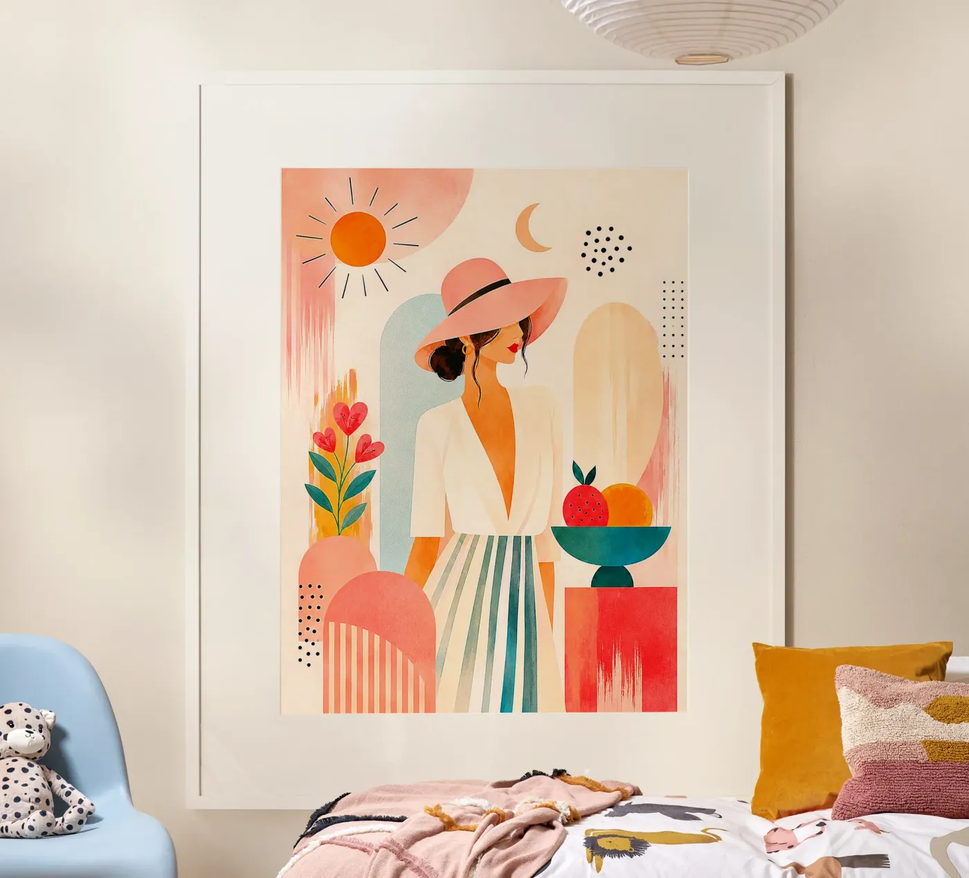 Sunlit Elegance poster by PurePrint Studio