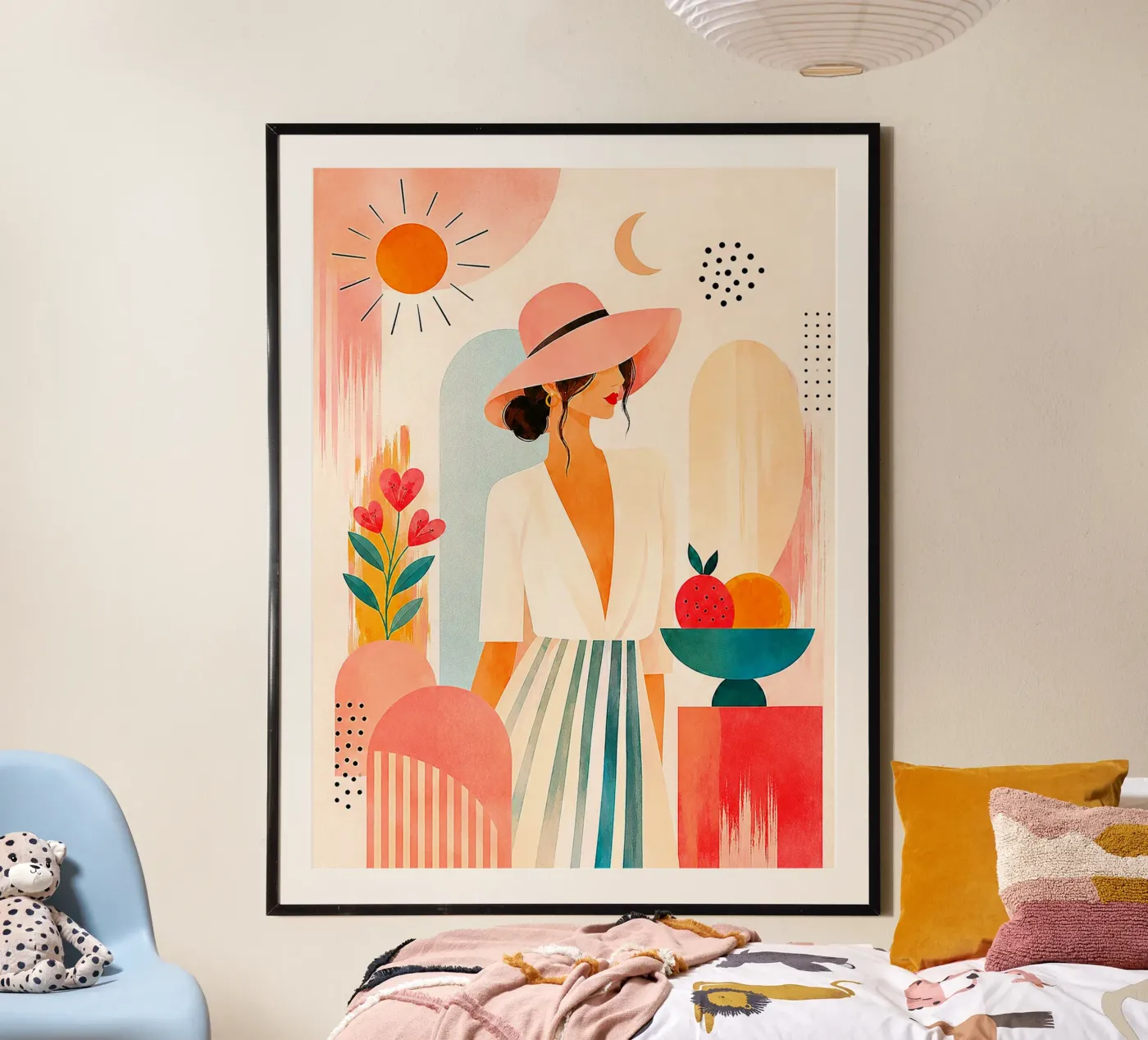 Sunlit Elegance poster by PurePrint Studio