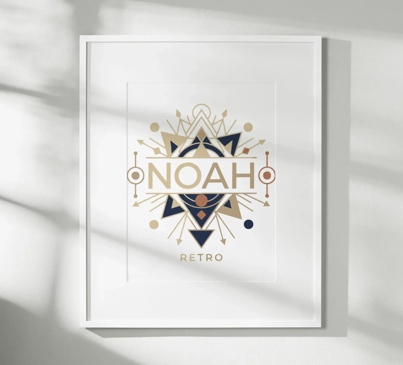 Name Noah poster by artdesign1985