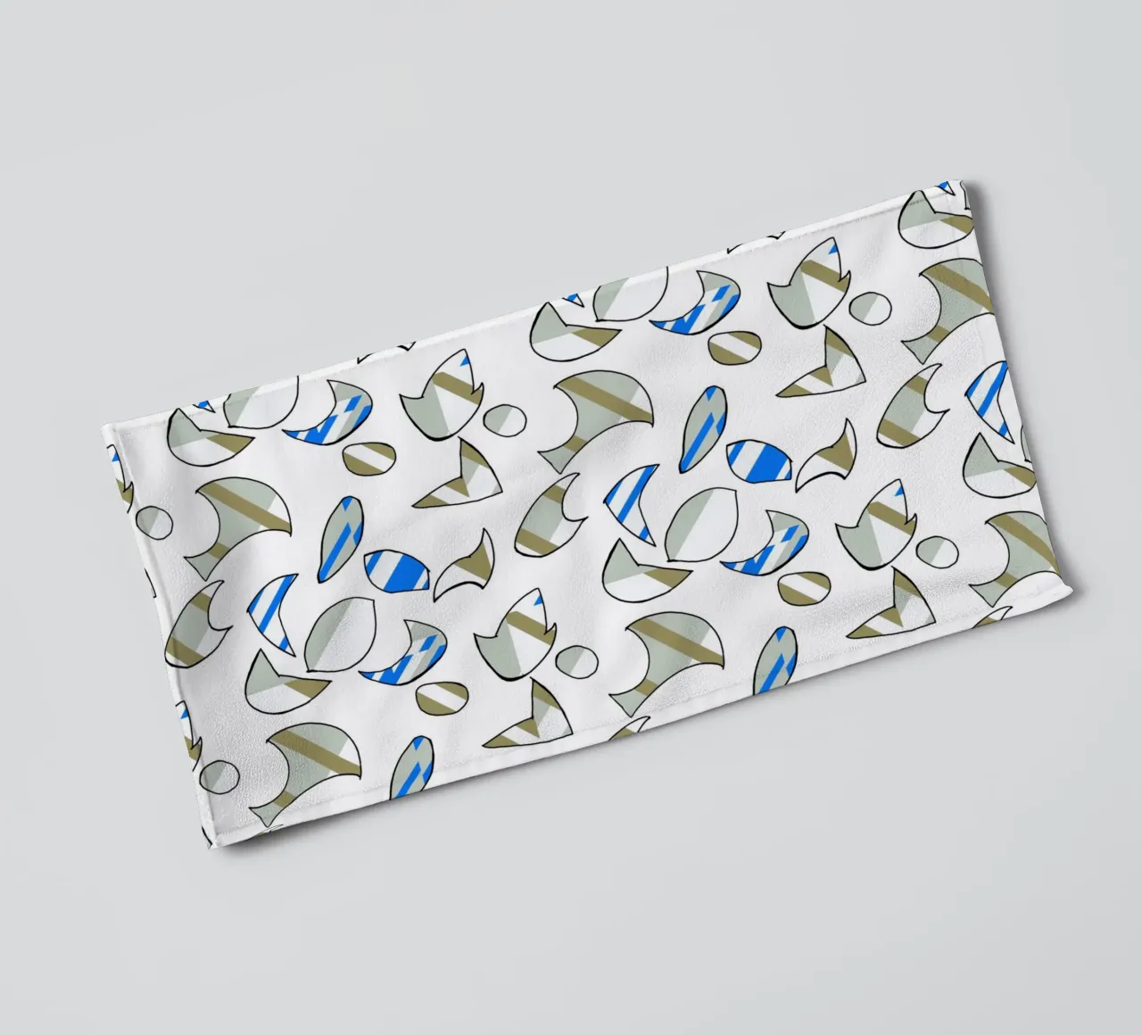 AVERSES" motifs to print on any surface. towel by 10-decarreau-design