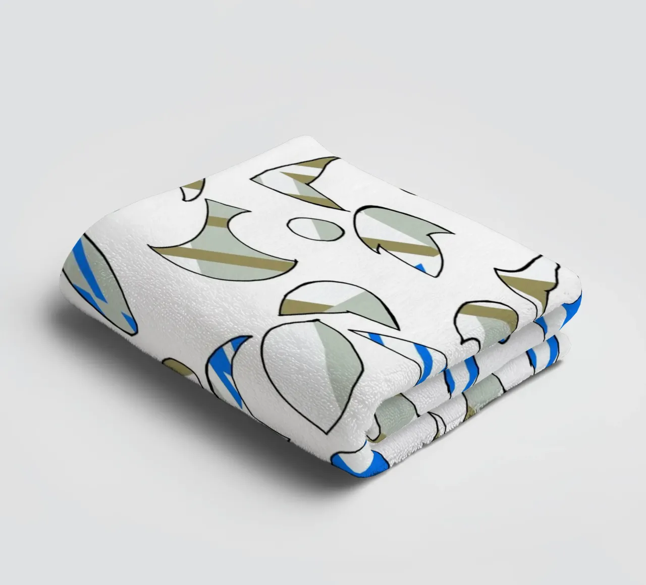AVERSES" motifs to print on any surface. towel by 10-decarreau-design