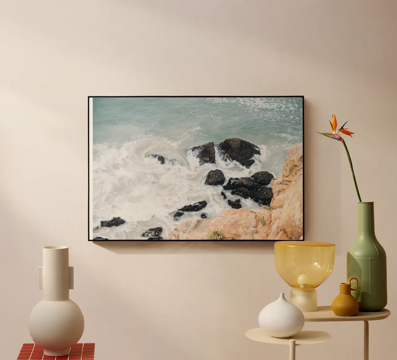 Ocean Rocks plexiglass da patiphotography