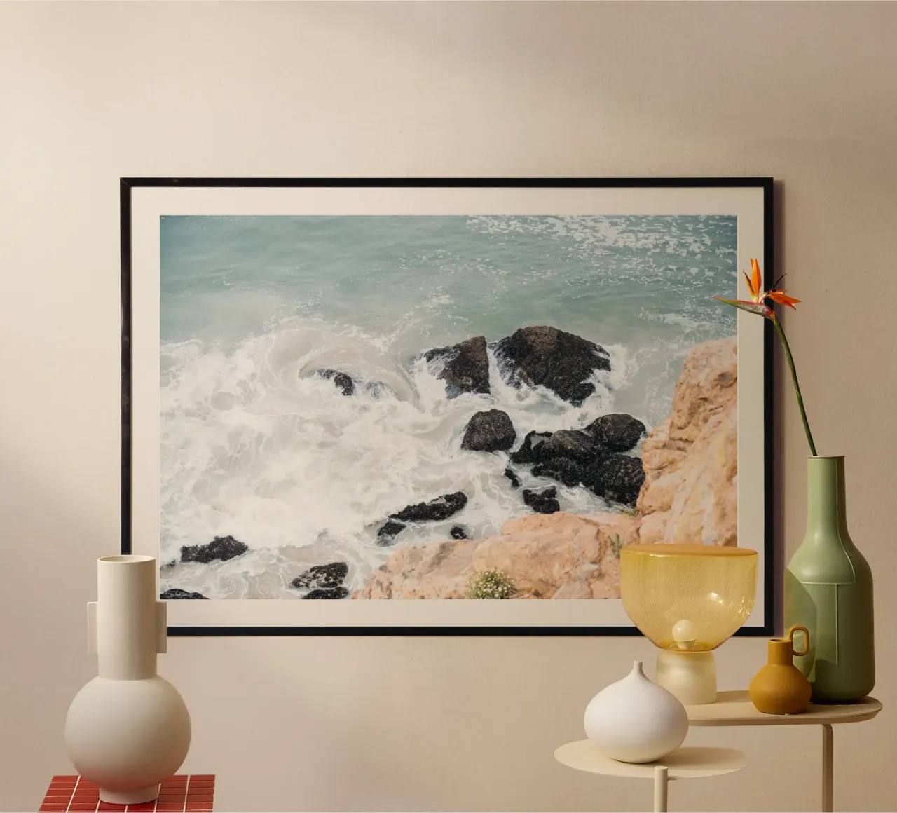 Ocean Rocks poster da patiphotography