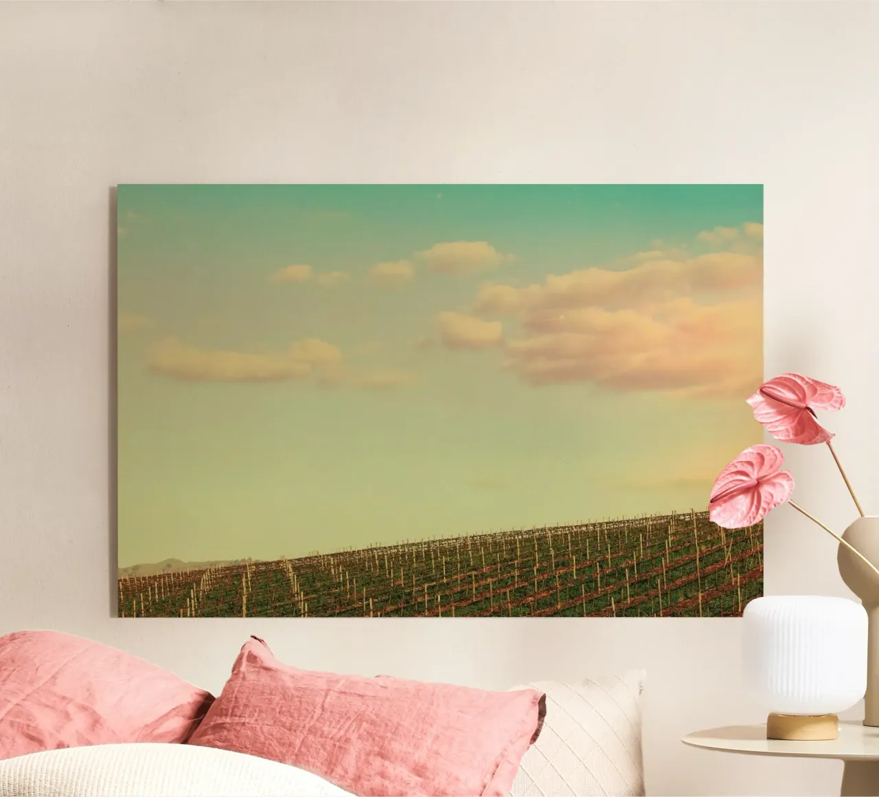 Rosedale Vineyard plexiglass da Emma Zoe Brew