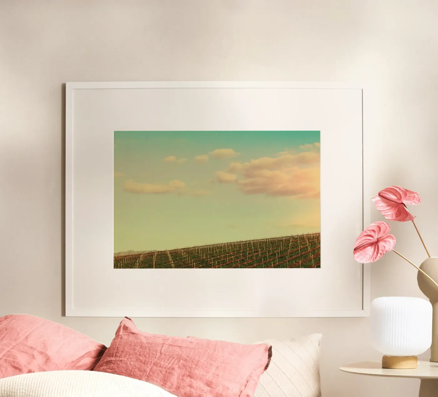 Rosedale Vineyard poster da Emma Zoe Brew