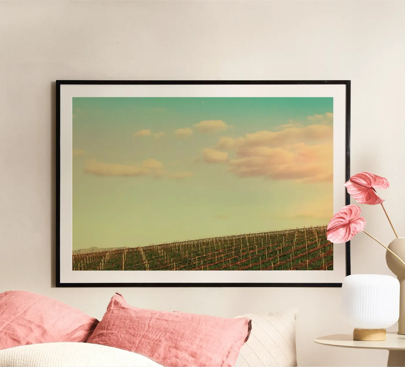 Rosedale Vineyard poster da Emma Zoe Brew