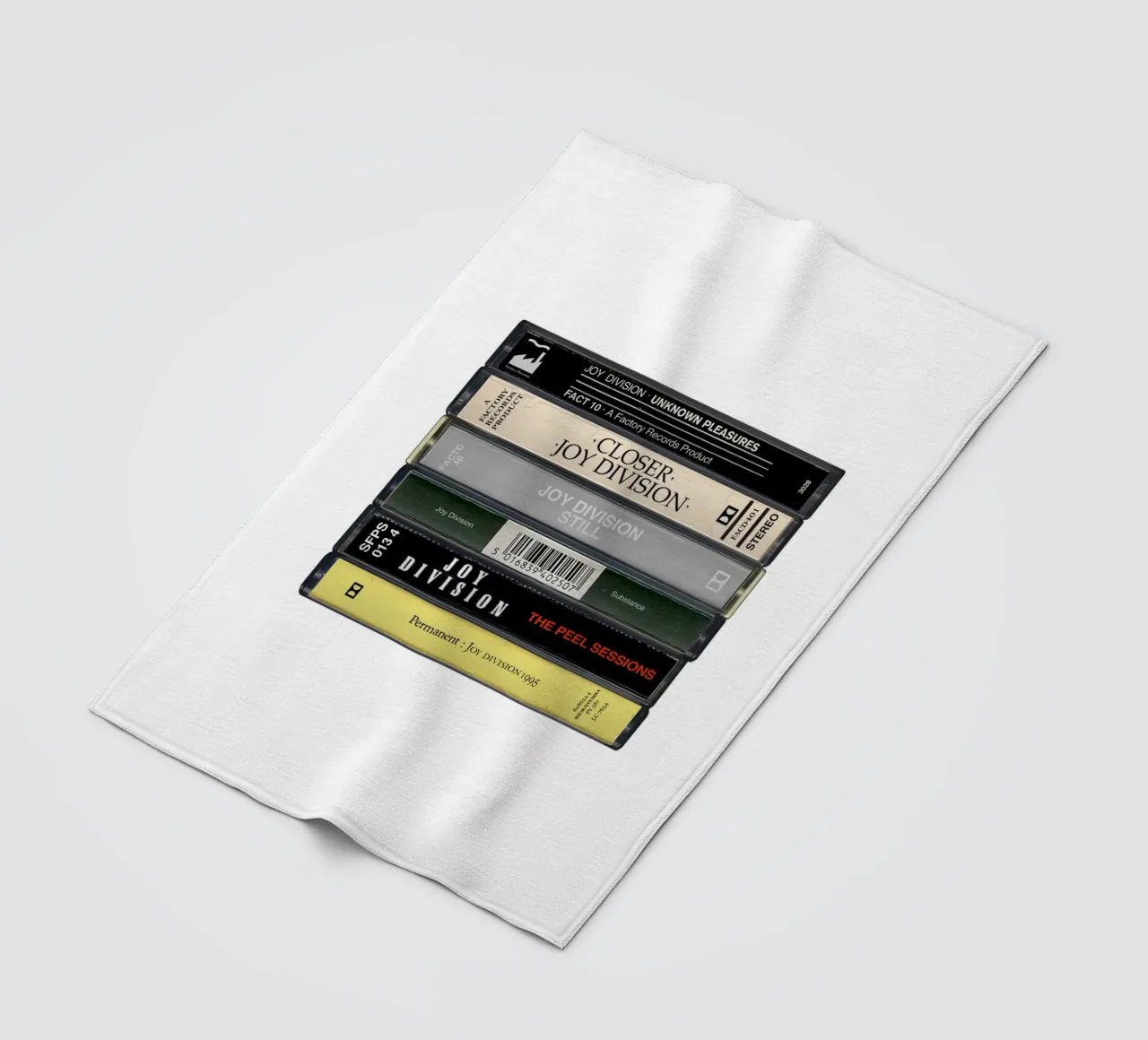Joy Division - Album raccolti - Stampa su cassetta coperta in pile da MrMustardPrints