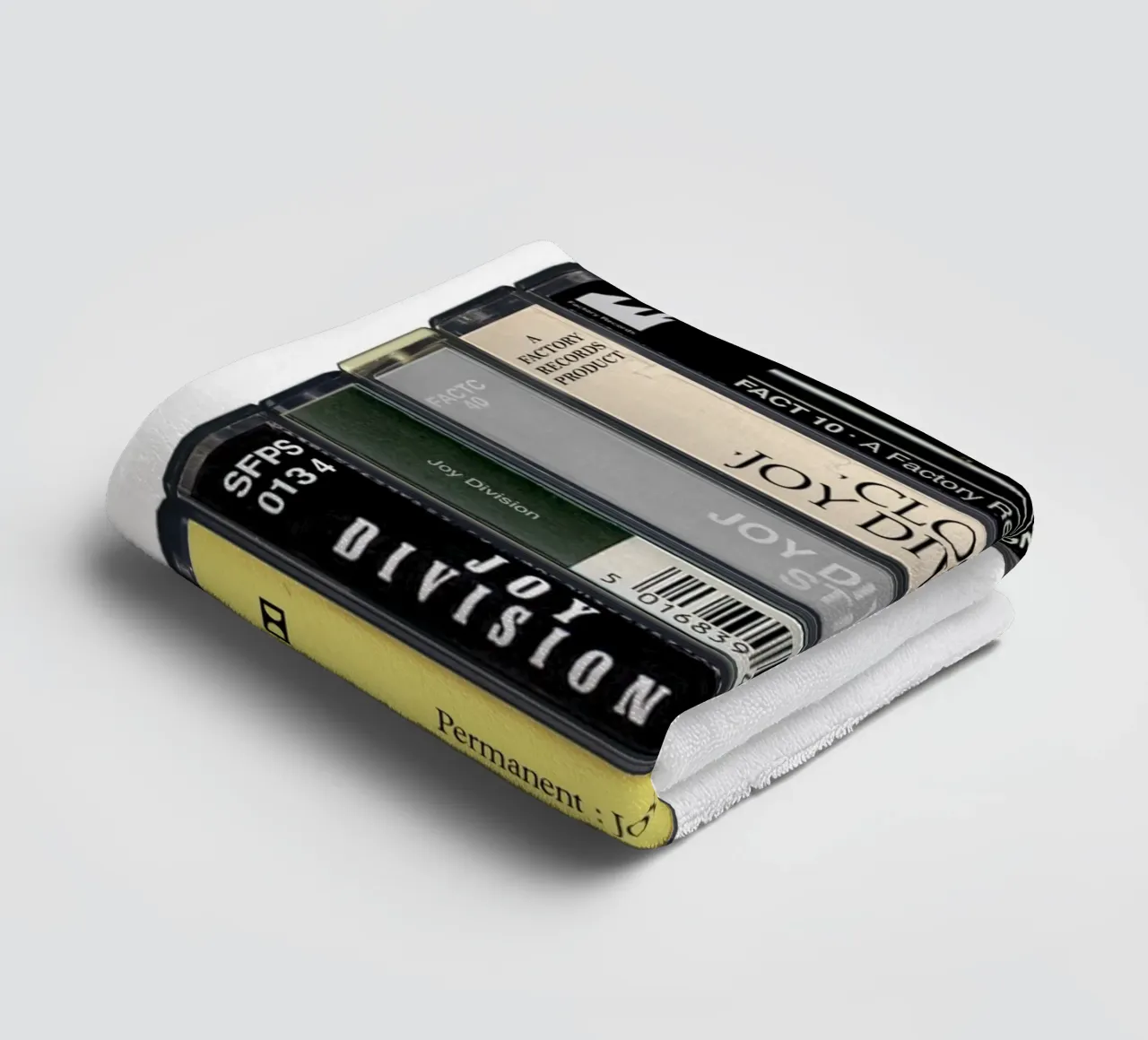 Joy Division - Album raccolti - Stampa su cassetta asciugamano da bagno da MrMustardPrints