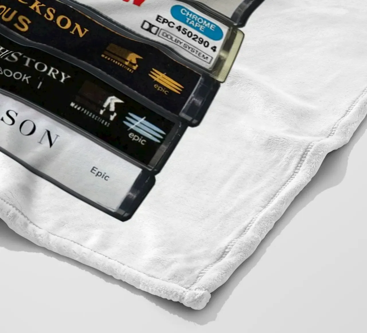 Michael Jackson - Album raccolti - Stampa su cassetta coperta in pile da MrMustardPrints