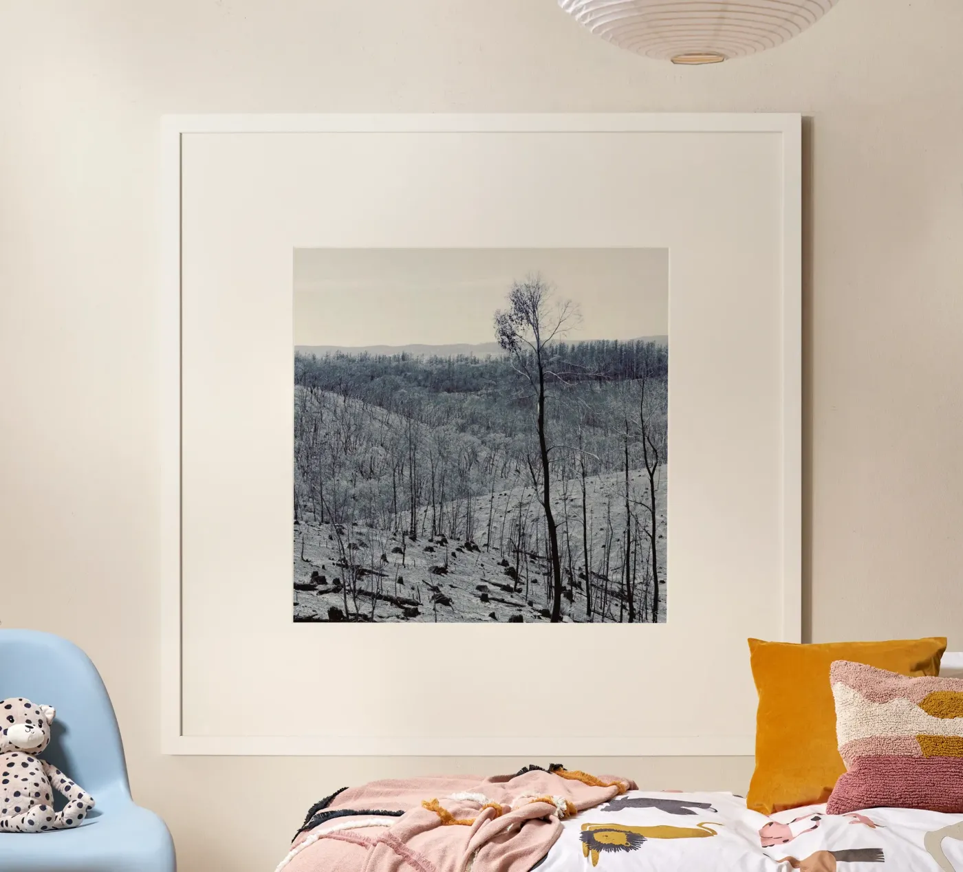 Sampson Flat Fire poster van Emma Zoe Brew