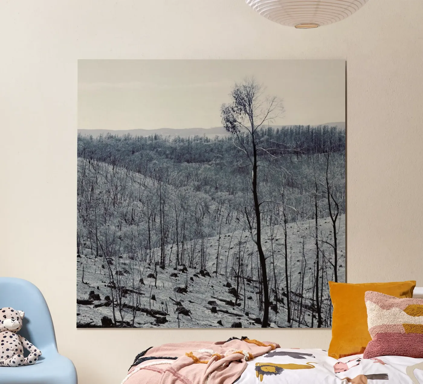 Sampson Flat Fire poster van Emma Zoe Brew