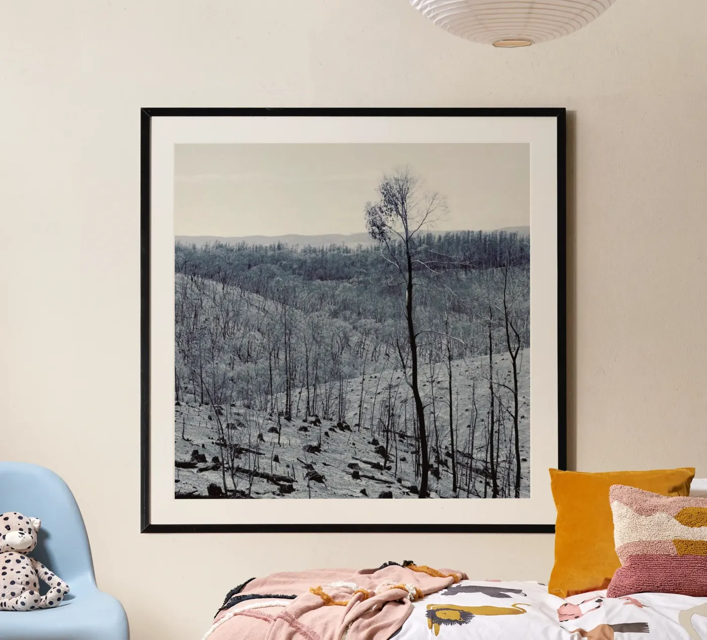 Sampson Flat Fire poster van Emma Zoe Brew