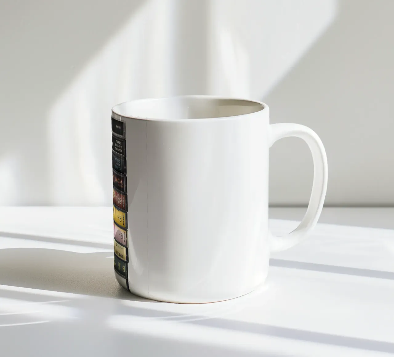 Neil Diamond - Album raccolti - Stampa su cassetta tazza in ceramica da MrMustardPrints