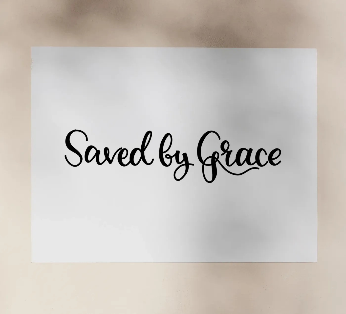 Saved by Grace pellicola backlit da Letters of Love