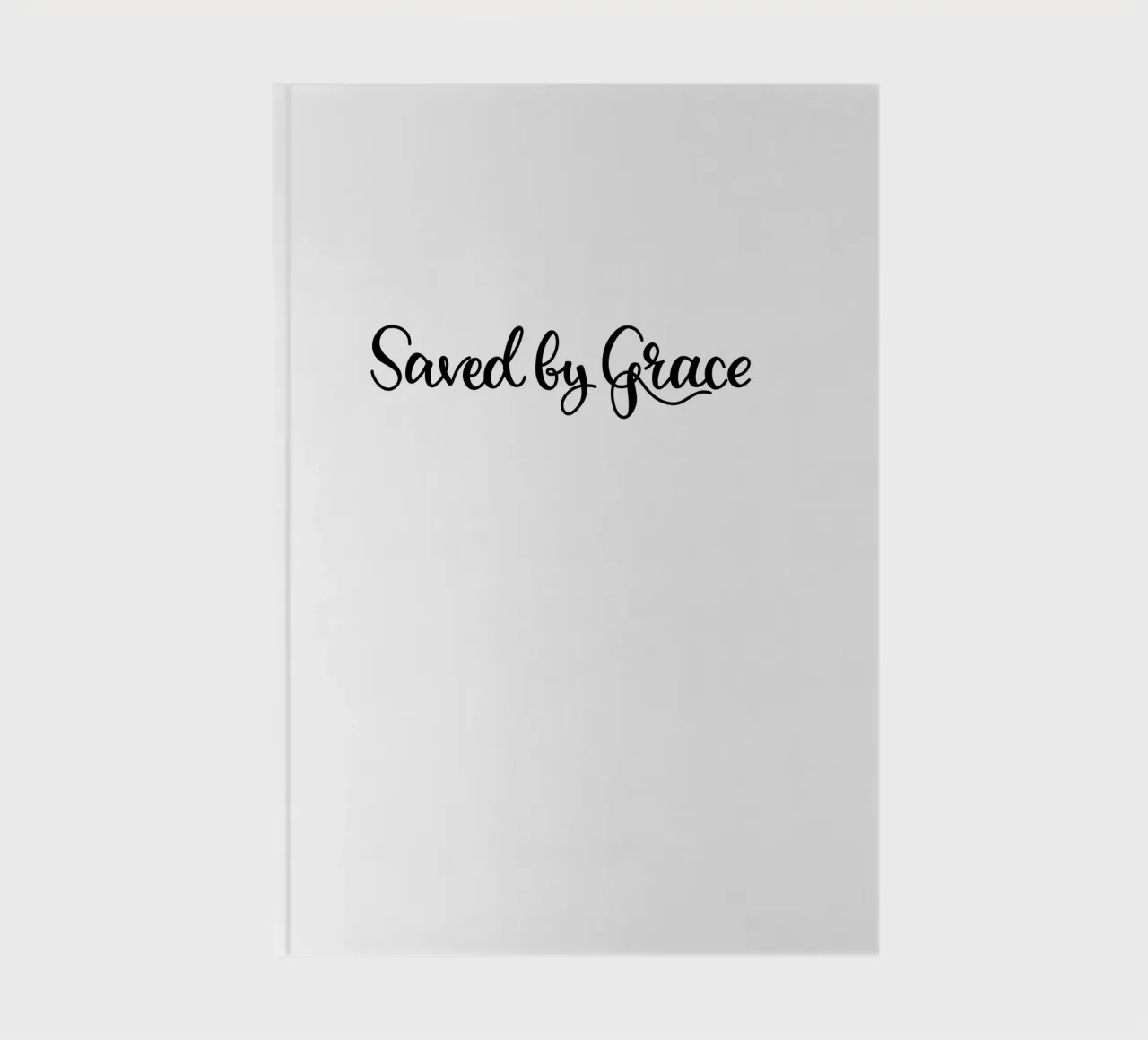 Saved by Grace notebook by Letters of Love