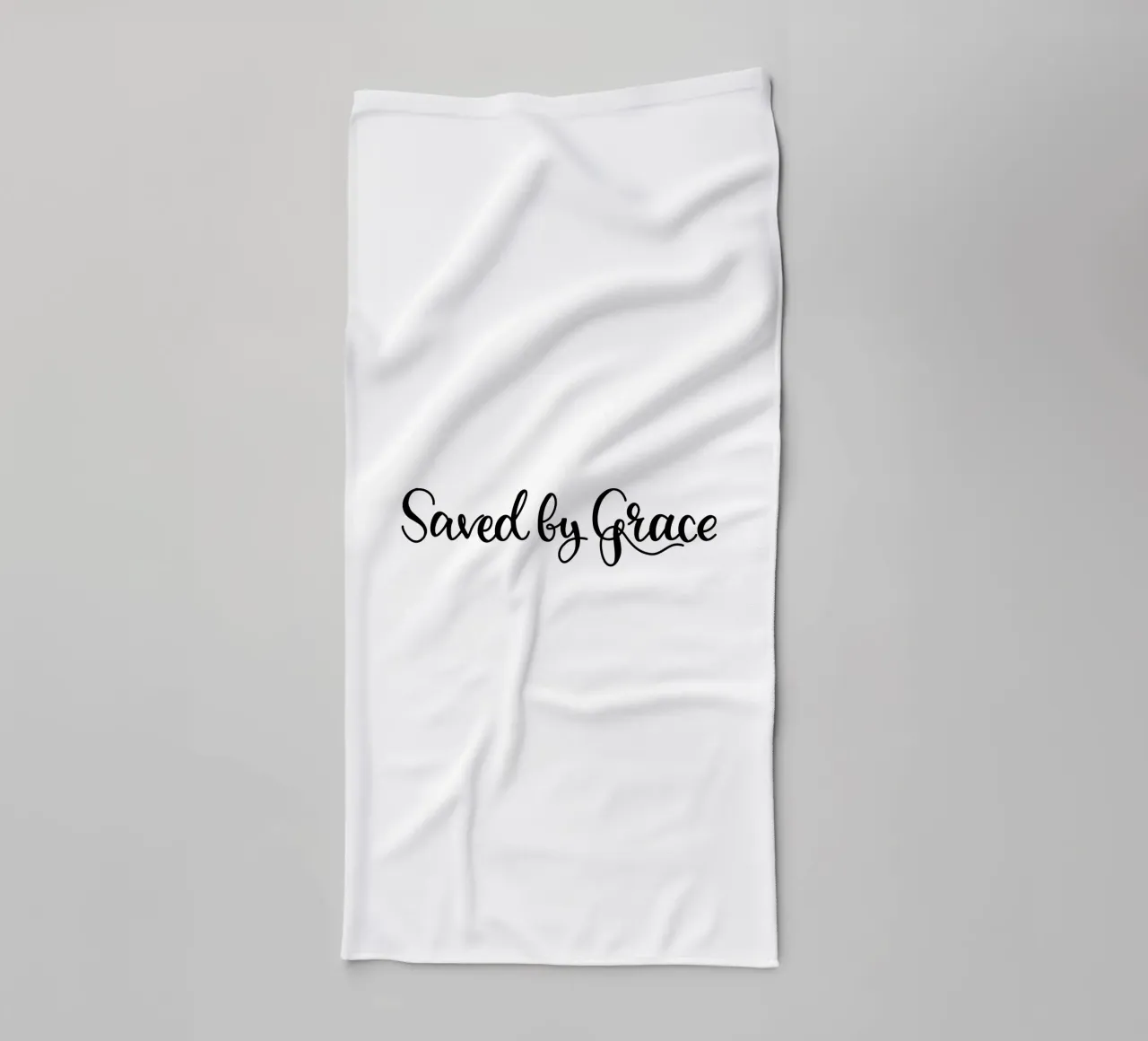 Saved by Grace asciugamano da bagno da Letters of Love