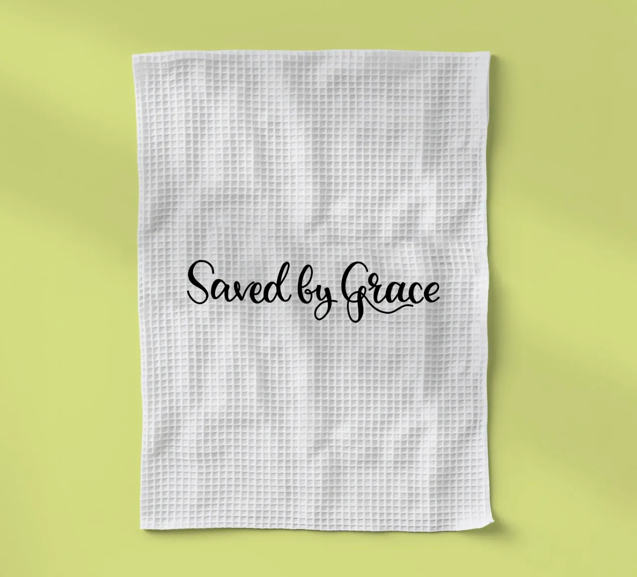 Saved by Grace canovaccio da cucina da Letters of Love