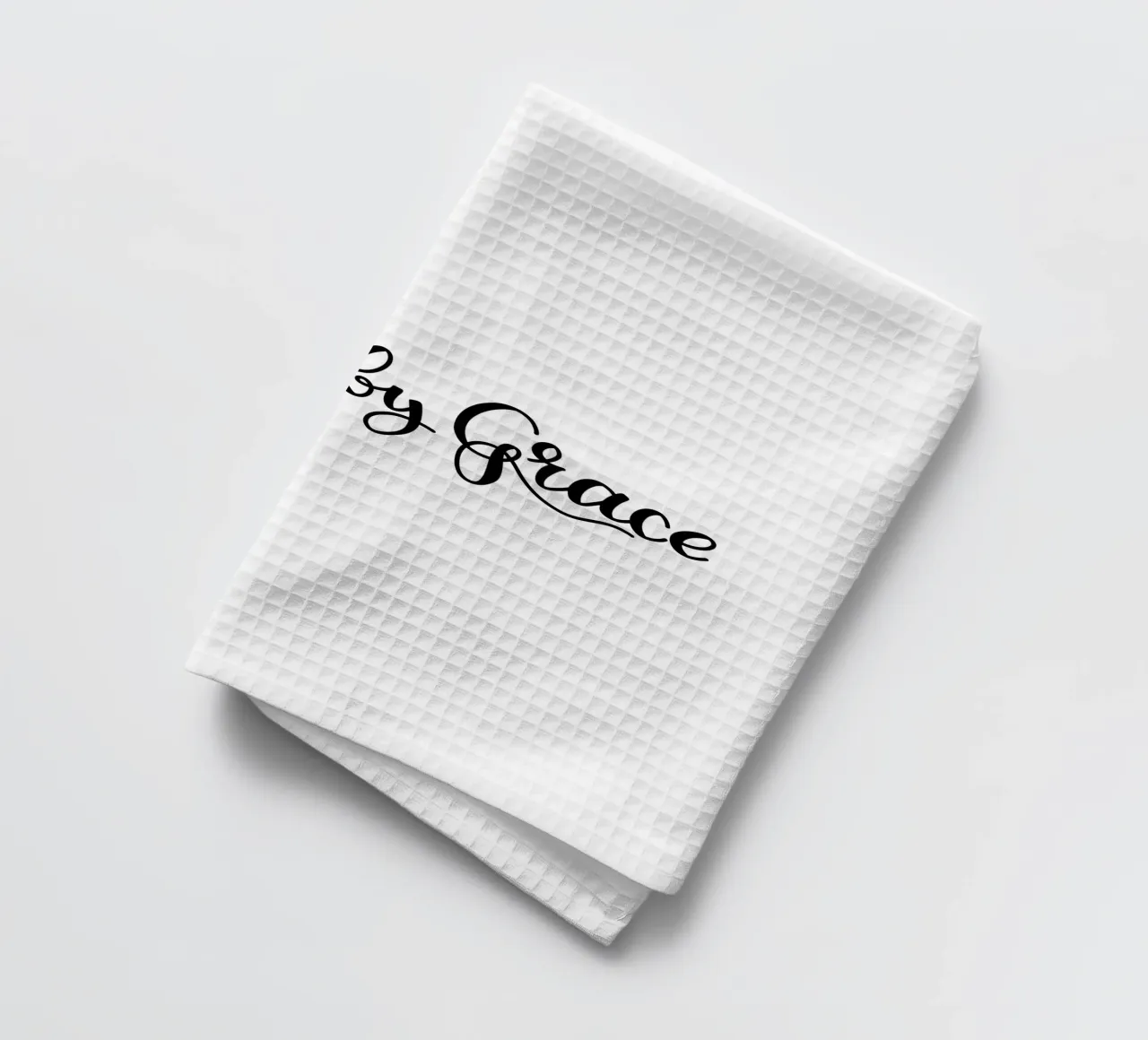 Saved by Grace canovaccio da cucina da Letters of Love